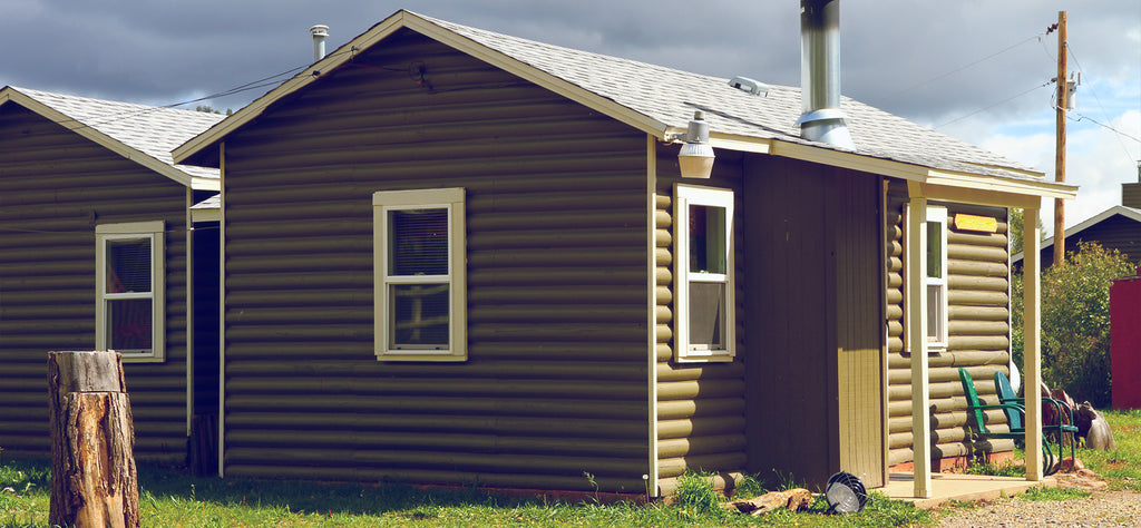 THE east and west peak cabins